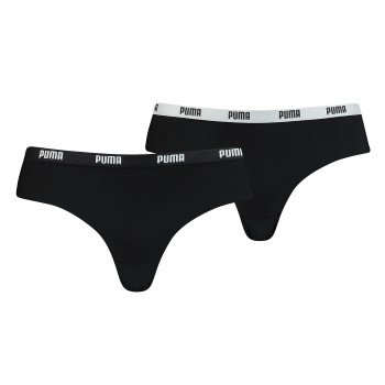 Puma Truser 2P Women Microfiber Brazilian Hang Svart Small Dame