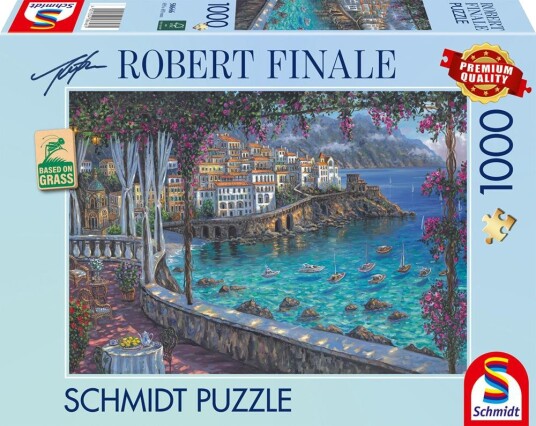 Schmidt Spiele Puslespill 1000 brikker Amalfikysten Schmidt Spiele Puslespill 1000 brikker Amalfikysten