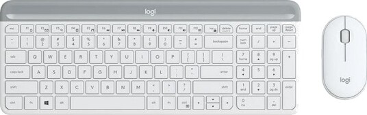 Logitech Slim Wireless Combo MK470 - Tastatur & Mussett - Tysk - Gr Logitech Slim Wireless Combo MK470 - Tastatur & Mussett - Tysk - Gr