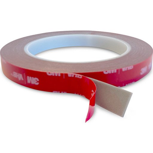 Light Solutions 3M VHB Dobbeltklebende Tape 12mm x 5m - Gjennomsiktig Byggtape Light Solutions 3M VHB Dobbeltklebende Tape 12mm x 5m - Gjennomsiktig Byggtape
