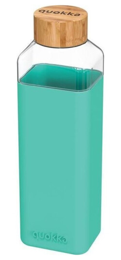 Quokka Storm Vannflaske Av Glass 700 Ml Blågrønt Quokka Storm Vannflaske Av Glass 700 Ml Blågrønt
