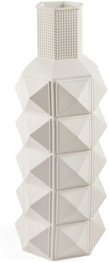 Jonathan Adler Charade Høy Vase Med Pigg Hvit