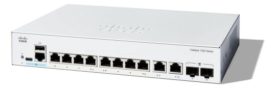 CISCO CATALYST 1300 8-PORT GE EXT PS 2X1G COMBO CPNT