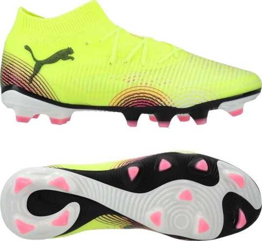 PUMA Future 8 Pro Fg/ag Audacity Gul/PUMA Svart/solen Slo Til Kvinner størrelse 37½