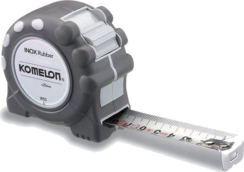 Komelon Målebånd Inox Rubber 3 M X 16 Mm