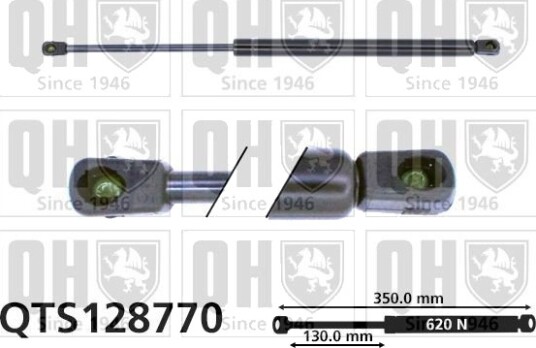 QUINTON HAZELL QTS128770 Baklukedemper