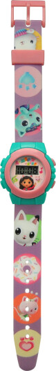 Kids Licensing - Gabby's Dollhouse - Digital Wrist Watch (033731101)