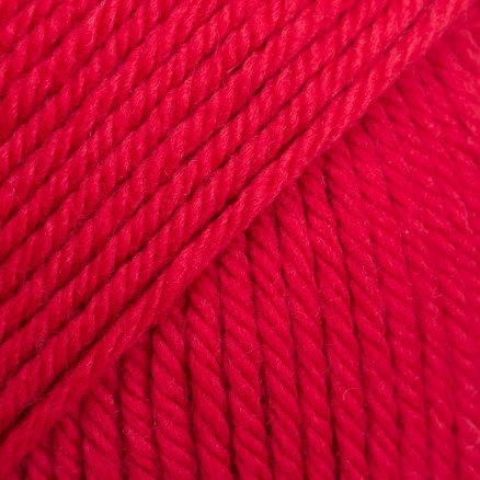 Drops Daisy Garn Unicolor 21 Crimson