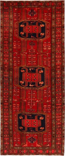 Orientalsk teppe Hamedan 326 x 135 cm Orientalsk teppe Hamedan 326 x 135 cm