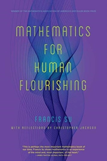 Mathematics For Human Flourishing Av Francis Su Mathematics For Human Flourishing Av Francis Su
