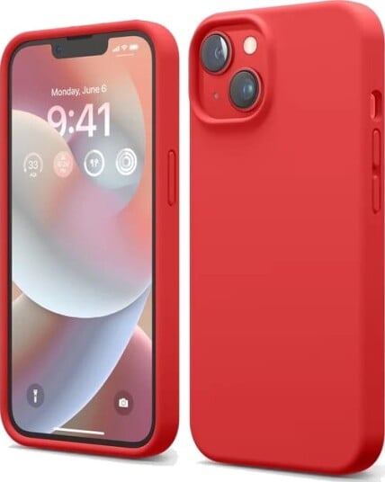 Elago silikondeksel (iPhone 14 Pro Max) Rød