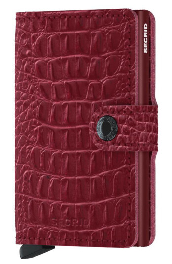 Secrid Miniwallet lommebok m/kortholder ruby rød Secrid Miniwallet lommebok m/kortholder ruby rød