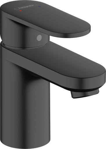Hansgrohe Vernis Blend 70 Håndvaskarmatur med Løft-Op Bundventil, Matt Sort Hansgrohe Vernis Blend 70 Håndvaskarmatur med Løft-Op Bundventil, Matt Sort