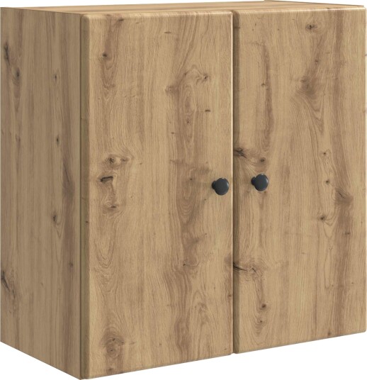 vidaXL Vegghengt skap Artisan eik 59 x 31 x 60 cm Konstruert tre