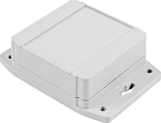 Hammond Electronics 1555E2F17GY 90 × 90 × 38 mm Polykarbonat Lysgrå Kabinett