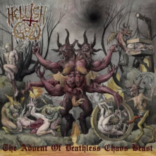 Hellish God The Advent Of Deathless Chaos Beast CD Hellish God The Advent Of Deathless Chaos Beast CD