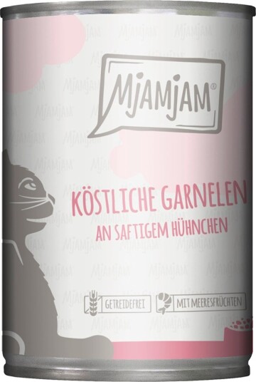 Mjamjam Våtfôr Deilige Reker Med Saftig Kylling 24 X 400 G