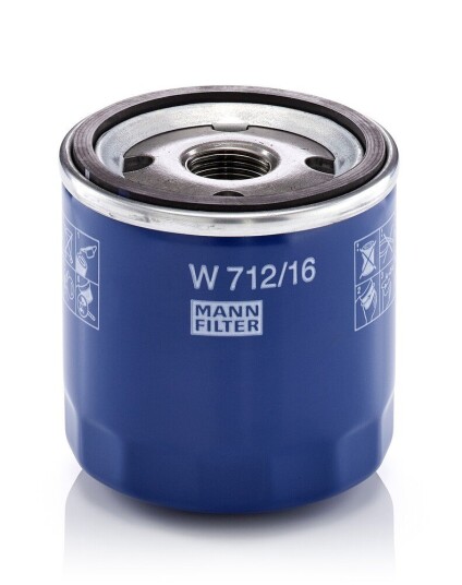Oljefilter MANN FILTER W 712/16 Oljefilter MANN FILTER W 712/16