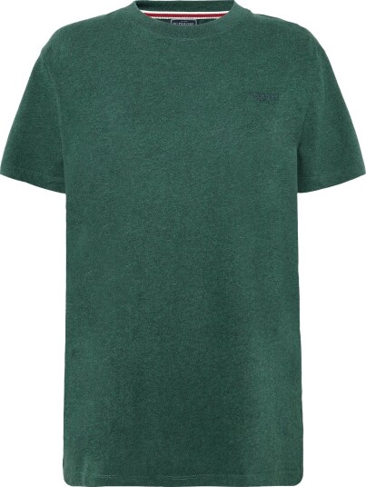 Superdry Essential Stacked Logo Emb Tee Green L