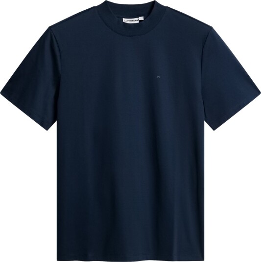 J. Lindeberg Ace Mock Neck T Shirt Navy XXL
