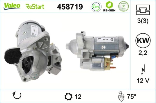 VALEO 458719 Starter VALEO 458719 Starter