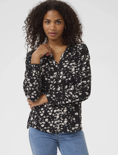 Kaffe Kabeathe Blouse - Black - 38