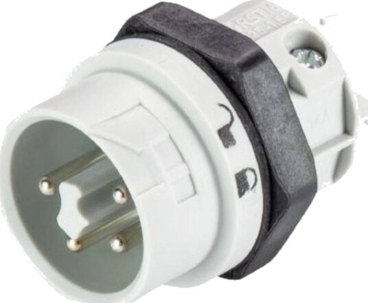 Wieland Electric 46.052.5054.0 Rundstiftkontakt Innbygging Samlet Poltall 4 + Pe Rst® Mini 1 Stk 