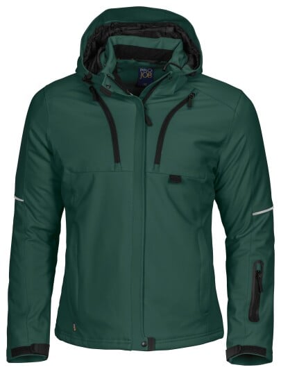 ProJob 3413 Fôret Funksjonsjakke Dame Forest green S