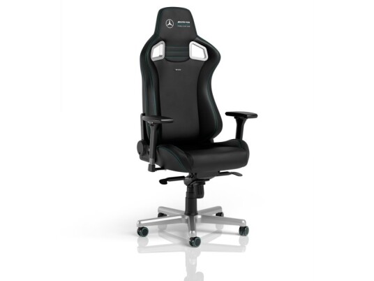 Noblechairs Epic Mercedes Pc Gamingstol 120 Kg Polstret Sete Polstret Rygg Stål 4D Armlene