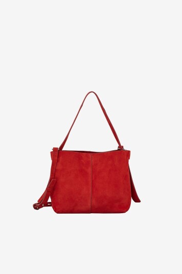Becksöndergaard Vesken Suede Fraya Small Bag Rød
