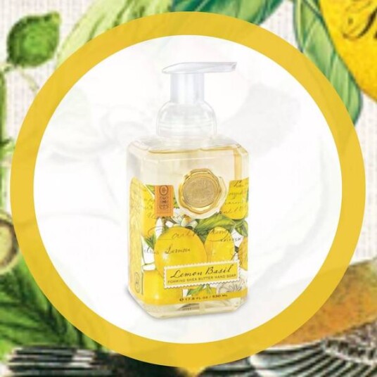 Skumsåpe Lemon Basil fra Michel Design Works