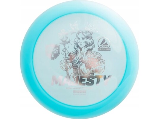 Discgolf Discmania Distance Driver Majesty Active Premium Yellow 13/5/-2/2 Discgolf Discmania Distance Driver Majesty Active Premium Yellow 13/5/-2/2