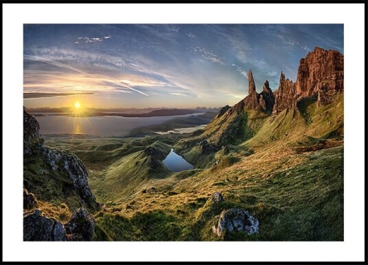 The old man of Storr Poster Plakat / 70x100cm