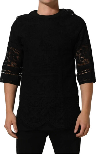 Dolce & Gabbana Herre Topper Svart M,