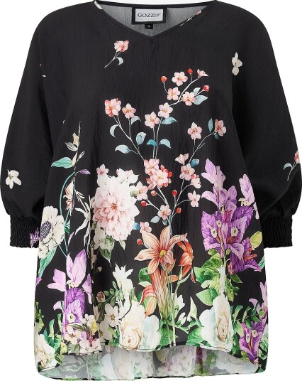 Gozzip   Bluse Glila Oversize   Svart