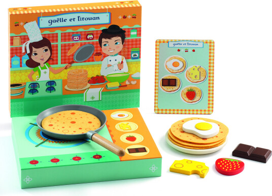 Djeco Lekemat Pannekakesett Gaëlle et Titouan Djeco Lekemat Pannekakesett Gaëlle et Titouan