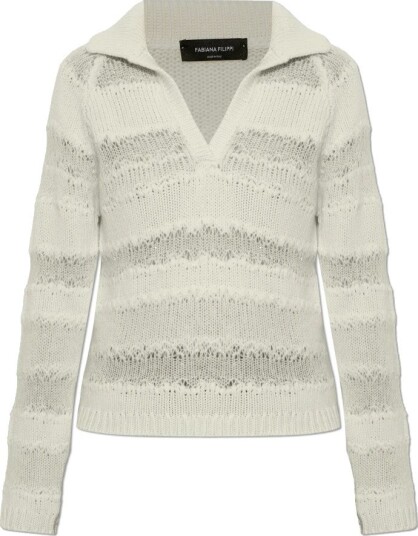 Fabiana Filippi Dame Strikkevarer Beige XS,