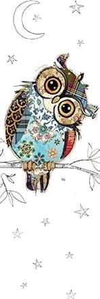 Bokmerke Bug Art ugle