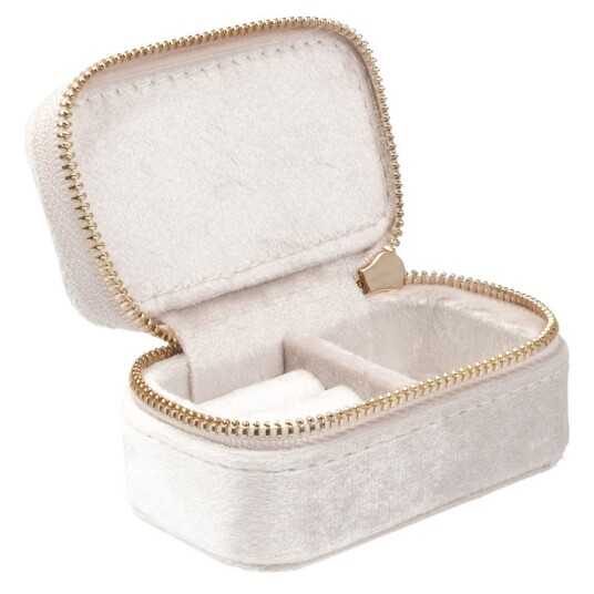 DARK Velvet Jewellery Box Micro Off White DARK Velvet Jewellery Box Micro Off White