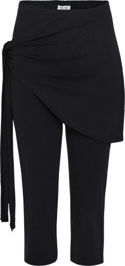 NOISY MAY Nmella Mw Capri Scarf Pant   Black   XL