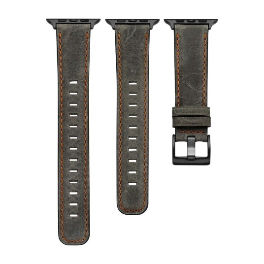 TRIACLE LÆRREM APPLE WATCH 42/44/45/49 MM, BRUN