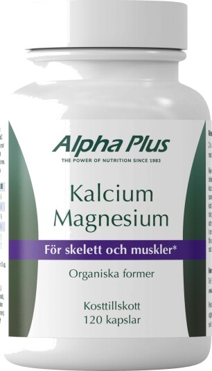 Alpha Plus Kalcium Magnesium 120 stk Alpha Plus Kalcium Magnesium 120 stk