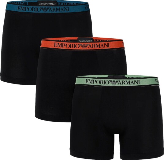 Emporio Armani 3 Pack Bottom BLACK/BLACK/BLACK S Emporio Armani 3 Pack Bottom BLACK/BLACK/BLACK S