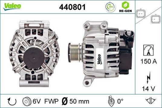 Dynamo VALEO 440801 Dynamo VALEO 440801