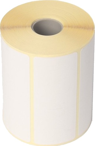 Thermoetiket Etiket Selvklæbende Rektangulær Udvendig Vikling 102.00 X 192.00 Mm Andre Syntetisk