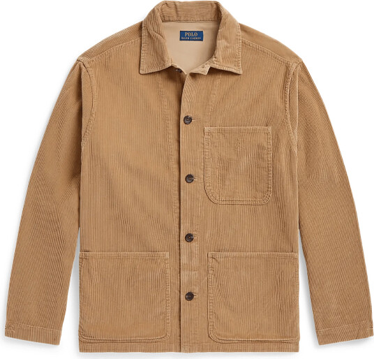 Polo Ralph Lauren Corduroy Utility Overshirt Beige S