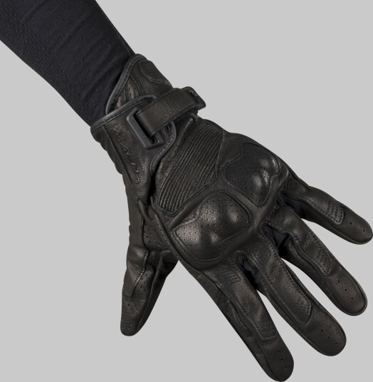 MC-Hansker Macna Bold Svart XL