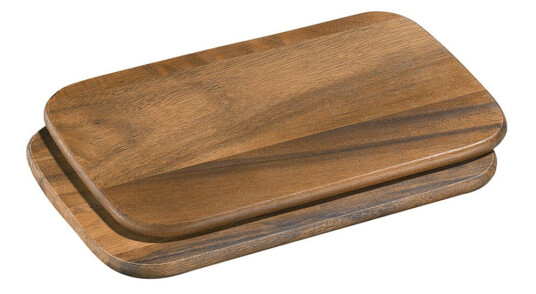 Zassenhaus  Lite serveringsbrett 2 stk 26x17 cm akasie