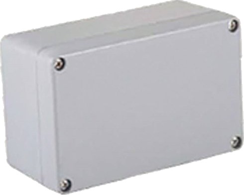 Molex MWE Industrial Solution 936040158 125 × 80 × 57 mm Slagfast Aluminium Gråhvit RAL 7035