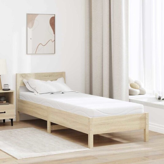 vidaXL Madrass Medium 80 x 200 cm Hvit